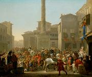 Johannes Lingelbach Carneval in Rom oil painting reproduction